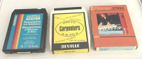 Cassettes Vintage 8 Track Tapes Paul Anka, Carpenters