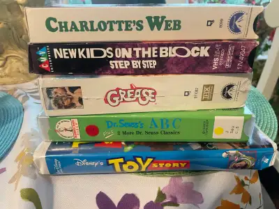 Variety of Disney VHS plus other, View more