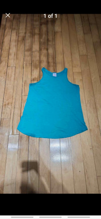 Light Green/Teal Tank Top