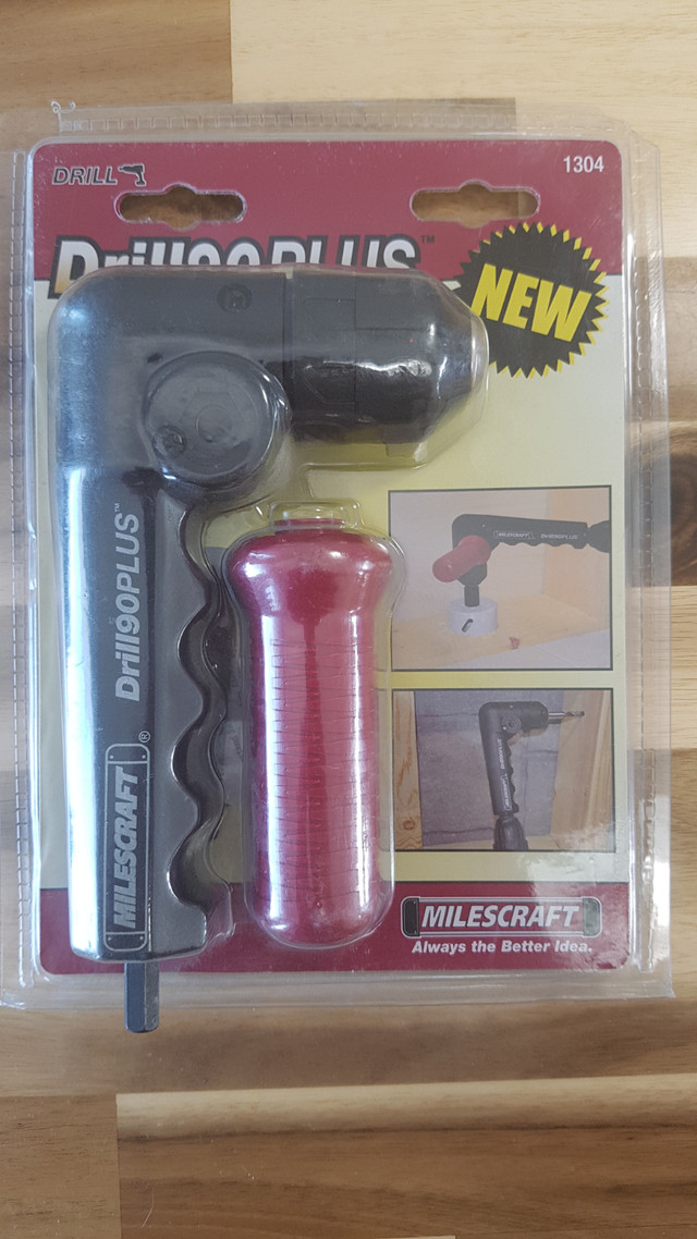 NIB : MilesCraft 'Drill90PLUS' Power Drill Attachment in Power Tools in Fort McMurray - Image 3