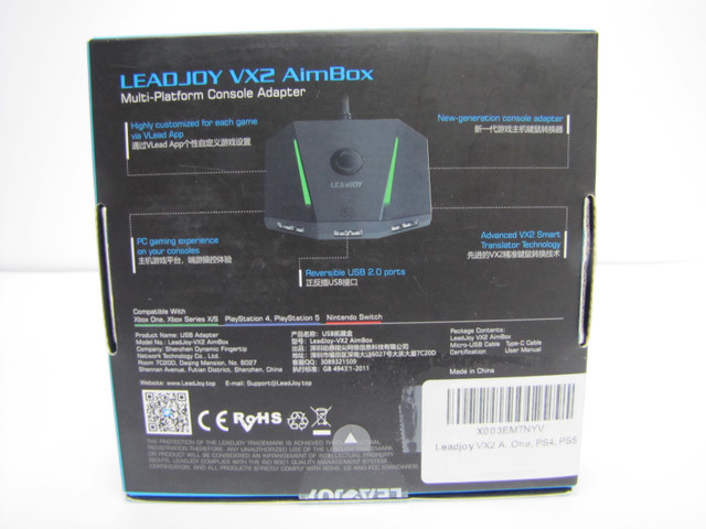 Leadjoy VX2 AimBox Console Adapter (Brand New) in Other in Edmonton - Image 3