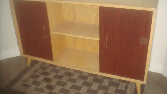CABINET_MID CENTURY(MCM)/VINTAGE DISPLAY CABINET in Hutches & Display Cabinets in Edmonton - Image 5