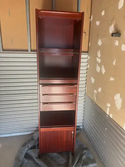 Free delivery used Wooden Display Cabinet , Drawers, View more