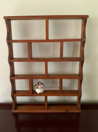 Wooden Display Shelf