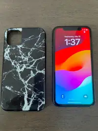 IPHONE 11 with case (unlocked)
