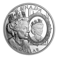 2022 Proof Silver Dollar-The Platinum Jubilee of Queen Elisabeth