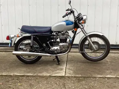1978 Triumph Bonneville 750 Silver Jubilee Edition. One of one hundred imported into Canada. Origina...