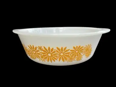 Plat Ovenware marguerites jaunes, View more