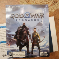 GOD of WAR RAGNARÖK PS5 GAME +Valhalla DLC code