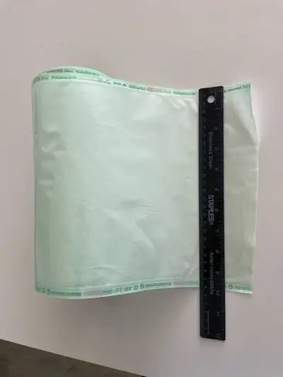 Partial roll for autoclave or sterilizer custom size for your needs. 9 1/2” wide
