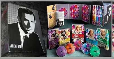 Get Smart Complete TV Series Phone Booth DVD Box Set, View more