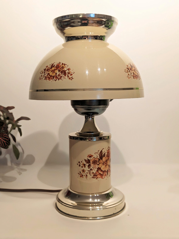 Small Mid-century Hurricane Style Table Lamp in Indoor Lighting & Fans in Edmonton