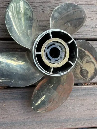 Quicksilver QST 5 Stainless Steel Propeller, View more