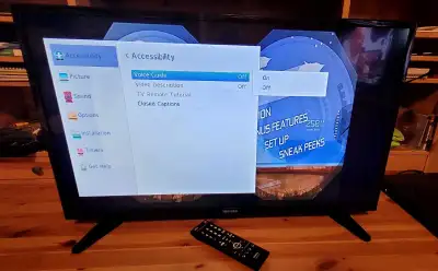 Toshiba 32" tv, View more