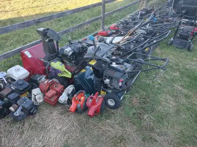 I have Lawnmowers, snowblower, water pumps, leaf blowers, weed eaters, generators, puressuer washers...