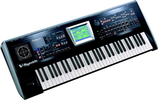 Like New 61 Key Roland V-Synth 2.0 Keyboard in Pianos & Keyboards in Edmonton