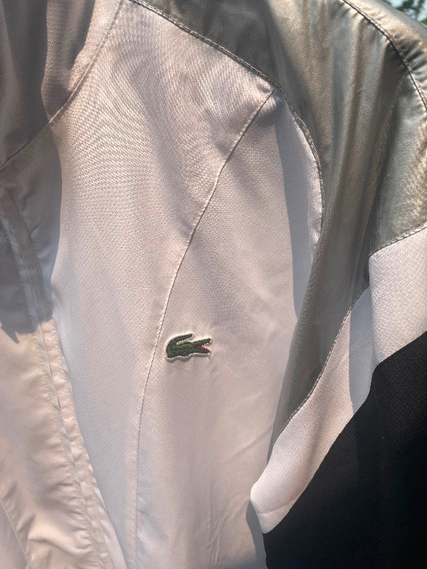 Lacoste Tennis tracksuit jacket.  Size: M      $172 dans Tennis et raquettes  à Ville de Montréal - Image 3