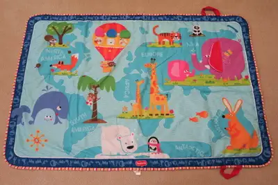 TINY LOVE DISCOVER THE WORLD BABY PLAY MAT, View more