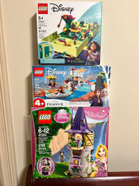 Lego Disney Princess 41054, 41165, 43200 BNIB