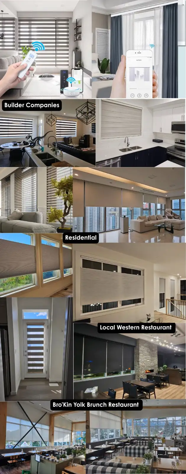 Free motor & 35% OFF- Custom blinds and curtains for Calgary! in Home Décor & Accents in Calgary - Image 3