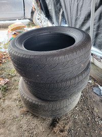 3 Dunlop P275/ 55R20 M+S tires