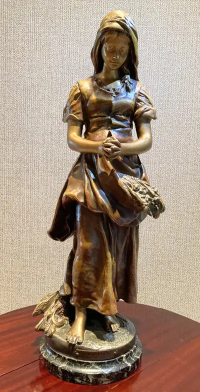 E. Peynot Bronze Sculpture, View more