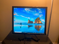 Used 19" Dell LCD computer monitor with 4:3 Aspect ratio
