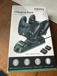Xbox one s and   series x/s charging dock   with 2 battery packs