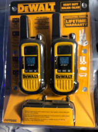 Dewalt long range walkie talkies 