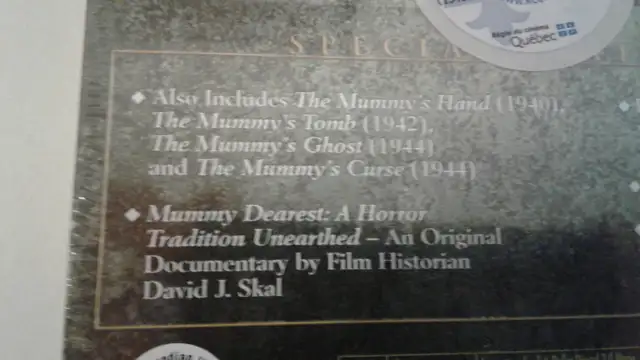 DVD mummy in CDs, DVDs & Blu-ray in Longueuil / South Shore - Image 3