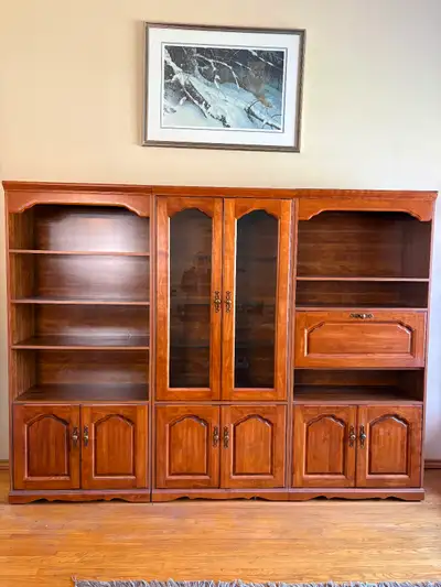 Solid wood wall unit, View more