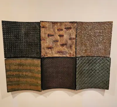 EMBOSSED TIN HANGING WALL ART FROM BOMBAY COMPANY, View more