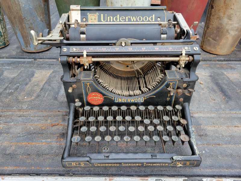 Antique Underwood Typewriter Arts & Collectibles Owen Sound Kijiji