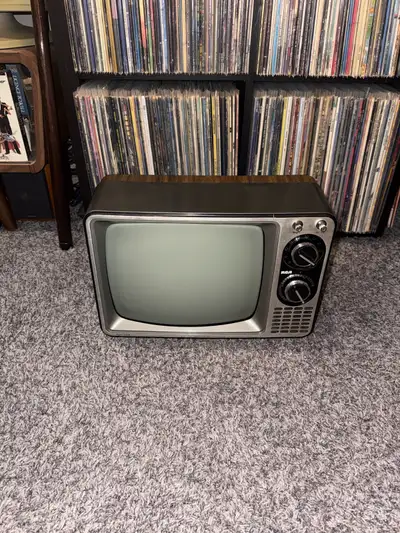 Small Vintage TV set, View more
