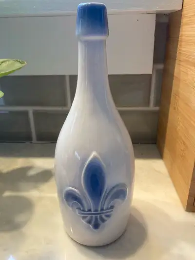 Fleur De Lis Vintange Decorative Vase, View more