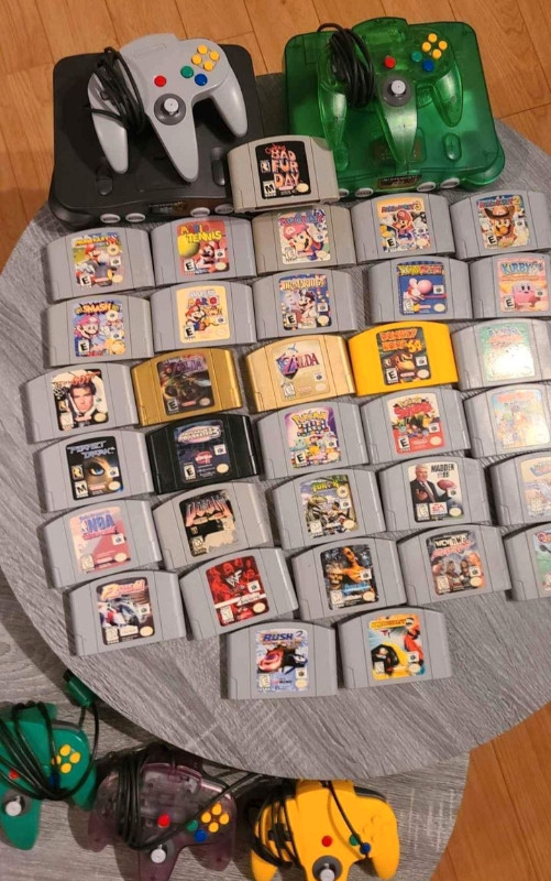 Consoles Nintendo 64 / Jeux N64  Originaux dans Consoles classiques  à Laval/Rive Nord