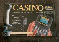 Excalibur Executive 5 in 1 Casino Game and Calculator