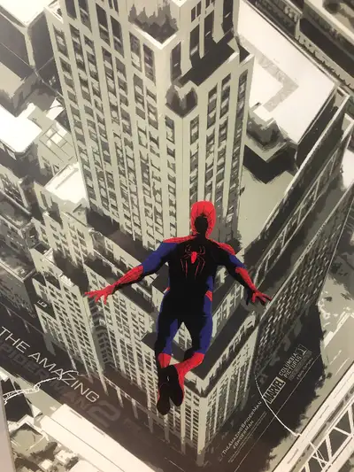 The Amazing Spider Man Framed Movie Poster, View more