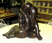 SCULPTURE LEONARDO ART WORKS...C.1968 COUPLE D AMOUREUX