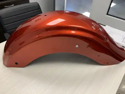 BNIB REAR FENDER, FITS FLHX/FLTRX '09-'16 . CANDY ORANGE. PART # 60575-13DPU .THIS IS THE US FENDER...