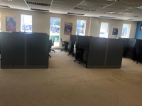 18 Call Centre Desk With Partitions