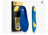 Cambivo 2 Pairs Shoe Insoles for Men.