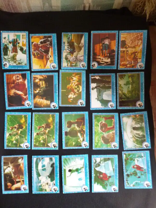 ET The Extra-Terrestrial card lot x 51 1982 Topps in Arts & Collectibles in Peterborough - Image 4