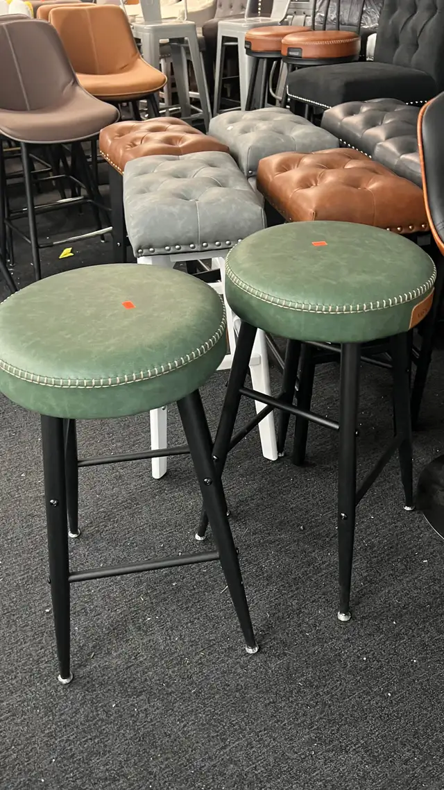 Counter Height Bar Stools, Kitchen Counter Stools, Mid-Century M in Chairs & Recliners in Markham / York Region - Image 2
