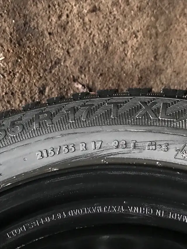 winter tires on brand new rims  in Tires & Rims in Cape Breton - Image 3