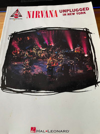 Hal Leonard 1995 Nirvana's Unplugged In New York Album Music She