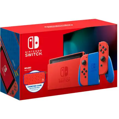 Nintendo Switch 35th Mario Red Blue New/Neuf, View more