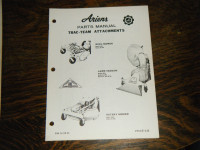 Ariens Trac-Team Attachments Parts Manual