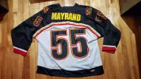 Chandail hockey LNAH Dean Mayrand 55 Mission Sorel-Tracy