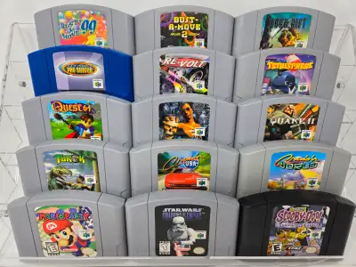 N64 GAMES - Prices in Description, View more